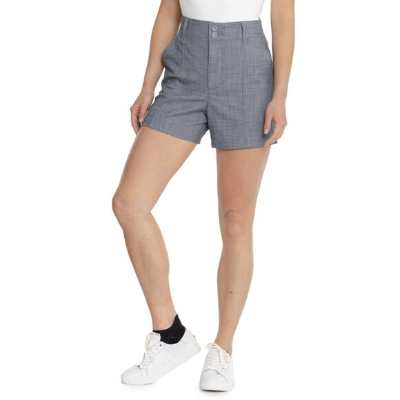NEW Democracy Drape Trouser Shorts  Indigo Center seams  rayon blend 267sn - Picture 1 of 2